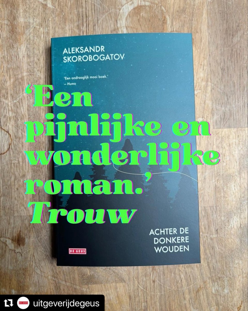 4th print run in under 2 months for “Achter de donkere wouden”!
Thousands of readers have taken my son Ladoshka — forever 15 — into their hearts. Deeply grateful.
“Through the Dark Woods” (English ed.) out Sept 2026 from <a href="/oldstpublishing/">Old Street Publishing</a> <a href="/rhaliterary/">Regal | Hoffmann & Associates</a> <a href="/FlandersLit/">Flanders Literature</a> <a href="/De_Geus/">Uitgeverij De Geus</a>