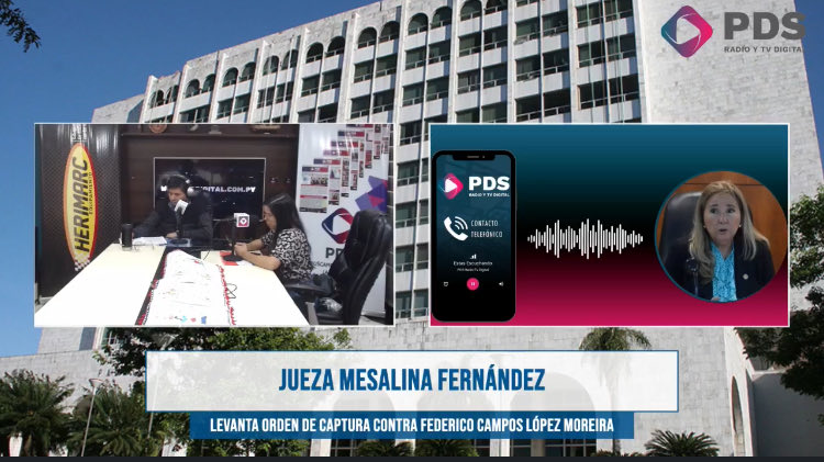 pds_radio's tweet image. ☎️En comunicación con la Juez Mesalina Fernández.
#LEGALMENTE⚖️ con @Raulramirezpy y @LizAnaliaPy
EN VIVO: 🔗pdsdigital.com.py/envivo
🟣Facebook LIVE: facebook.com/share/v/1CPcTE…