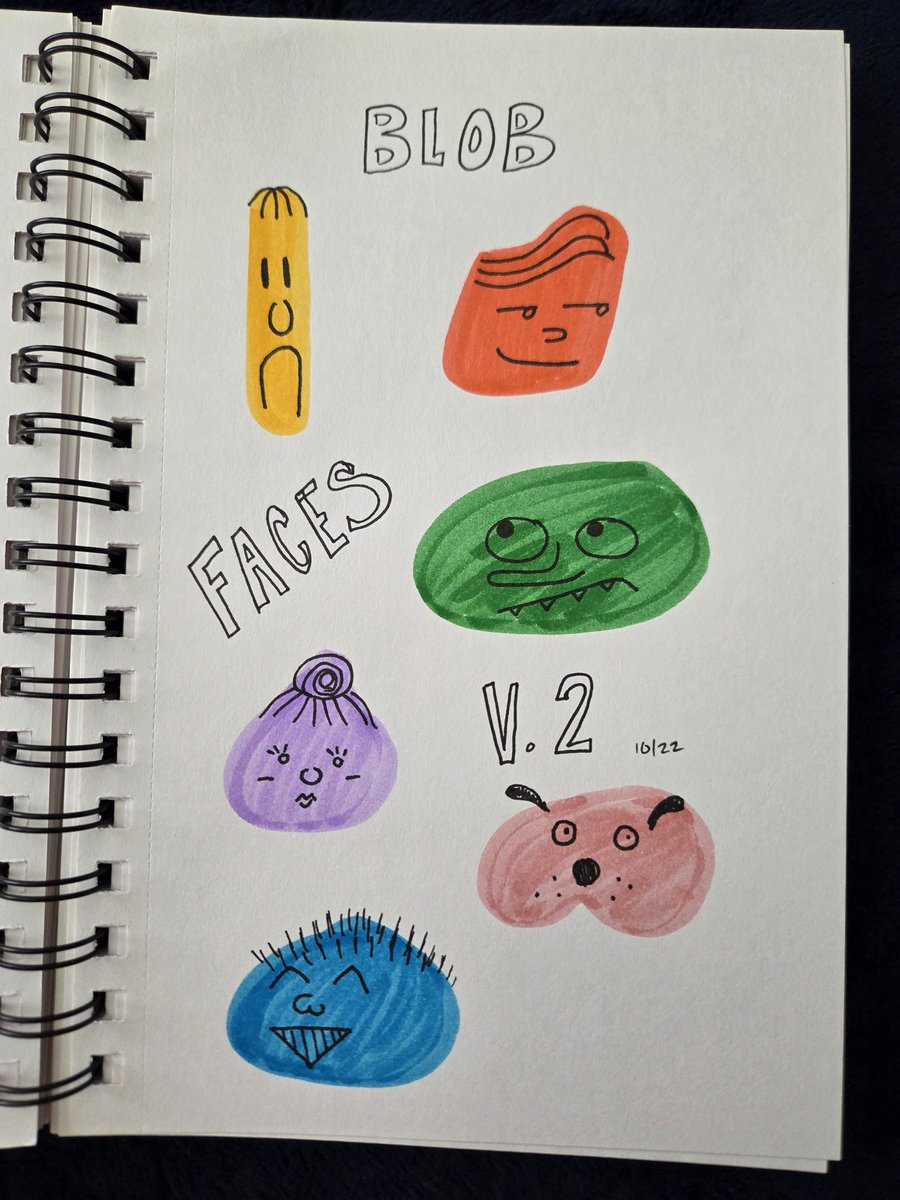 SyrinxMyth's tweet image. In case anyone ever thinks that everything in my sketchbook is perfectly curated, I present to you what most of it actually looks like.