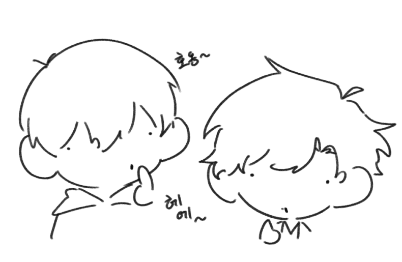 오늘은 낙서가 많아요