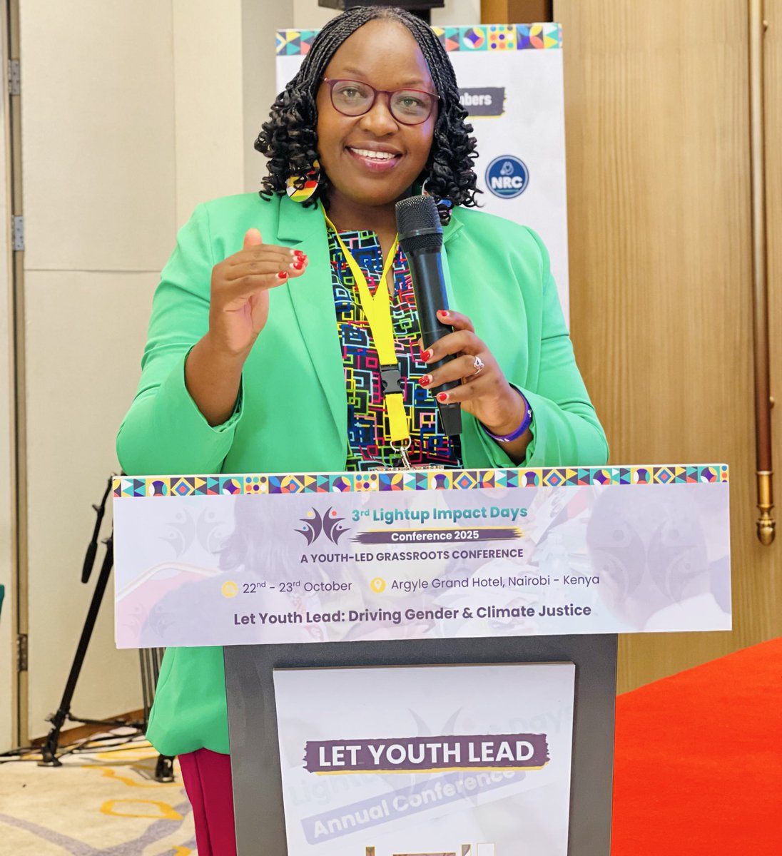 Our Team Leader <a href="/nankunda20/">Hope Nankunda</a> from <a href="/RaisingTeensUg2/">Raising Teenagers Uganda🇺🇬</a> emphasized that when young people and grassroot organizations lead with generosity, collaboration, and empathy, we create spaces where we together.
#LightUpImpactDays2025