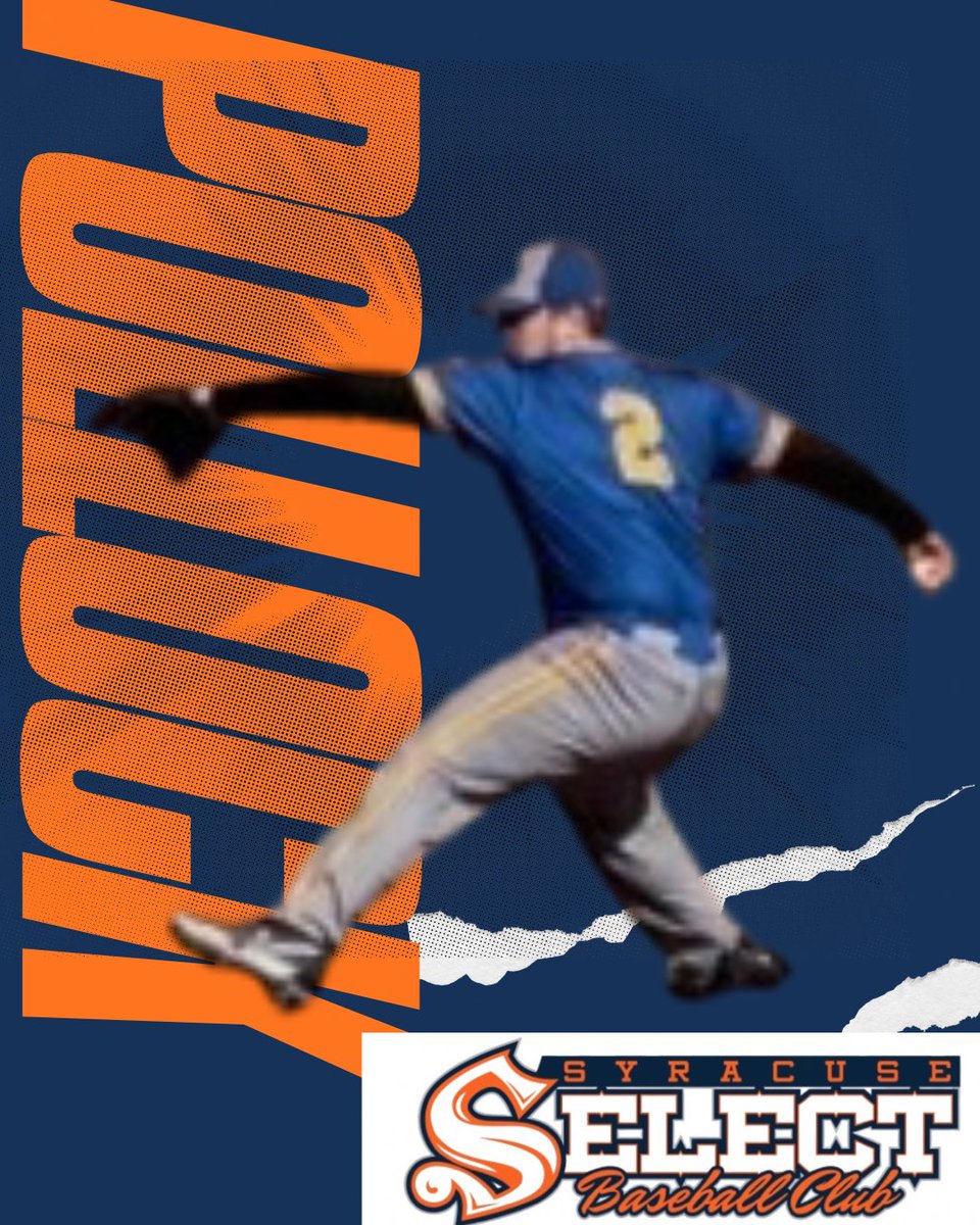 Syracuse Select 2026 16U Showcase Team adds RHP/OF Ryan Pollock from Cato-Meridian HS (’27).

🔥 FB 82–83 MPH with sharp off-speed and strong mound presence
💪 Reliable corner OF | Hits for average with emerging power

Welcome the program #SyracuseSelect #ShowcaseBaseball #2027s