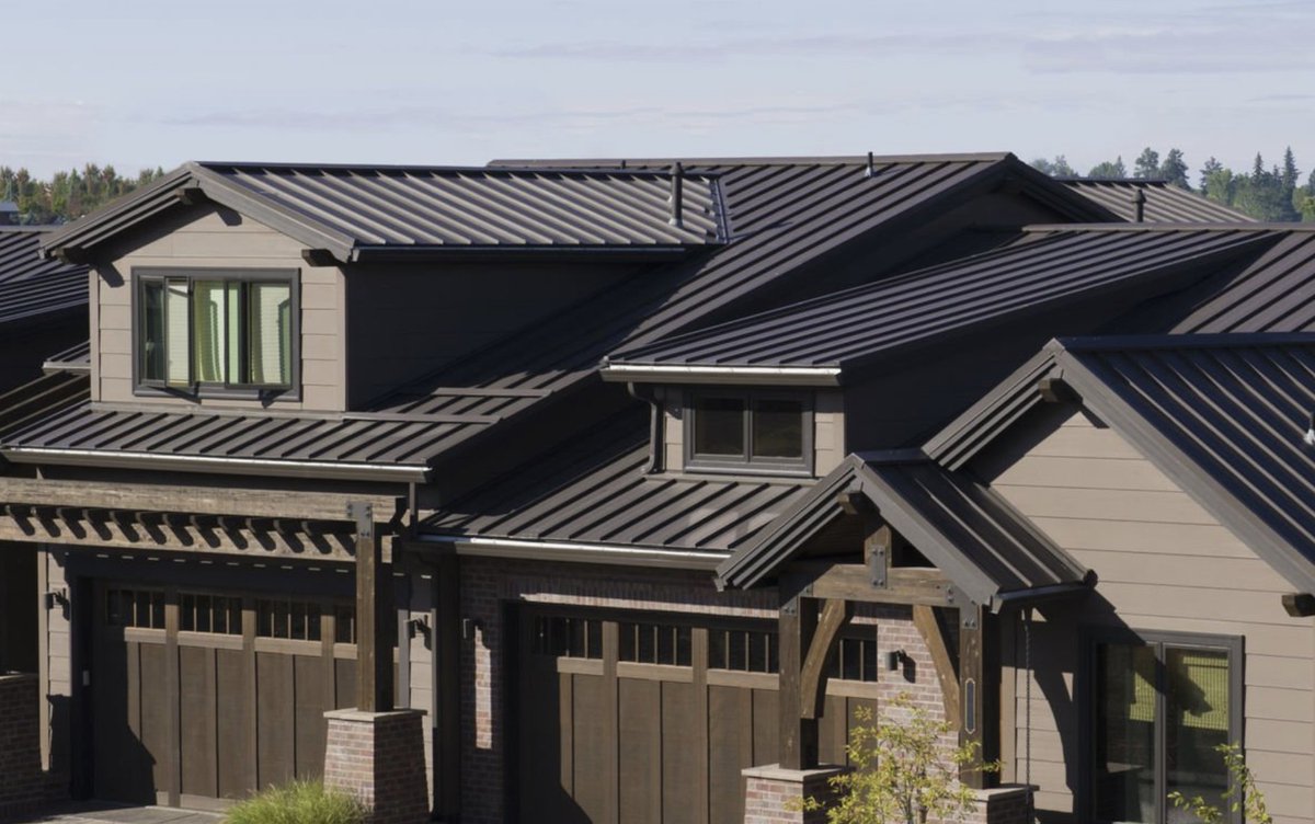 With our standing-seam roofing systems, you’ll get sleek, fastener-minimal panels that lock together tight for superior weather resistance. Available in 45 colors and engineered for durability, they’re perfect for all types of roofing projects. Learn more: chicagometalsupply.com/standing-seam-…