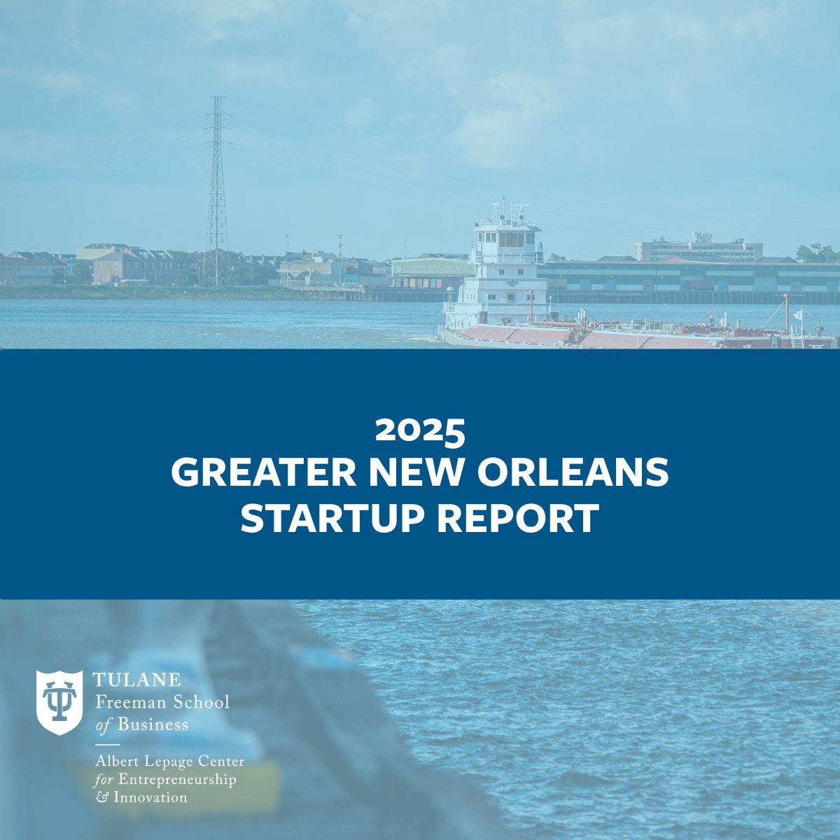 The Lepage Center just released the 2025 Greater New Orleans Startup Report!

This annual publication ensures broad representation of startups across Greater New Orleans, helping us understand what it takes for companies to grow &amp; thrive.

Read the Report: bit.ly/4eWKOOs
