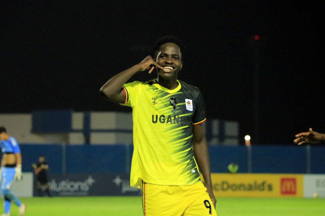 OfficialFUFA's tweet photo. James Bogere’s goal celebration today in Dubai

52' Uganda U-17 1️⃣-0️⃣ Venezuela U-17

#UGAVEN | #InternationalFriendly https://t.co/niv2UEr4FY