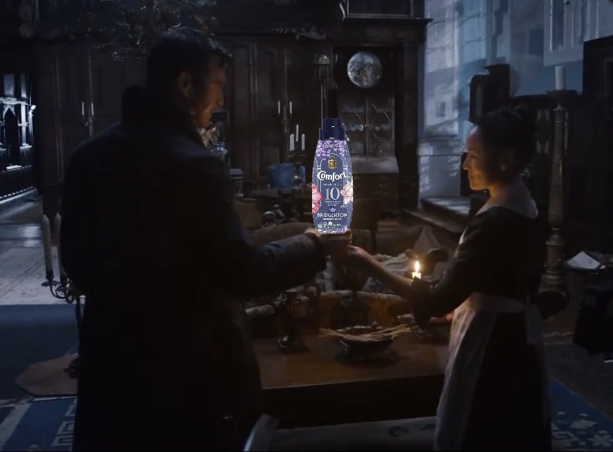 O marketing da S4 tendo produtos de limpeza por causa da protagonista que é empregada é absolute cinema 🧹