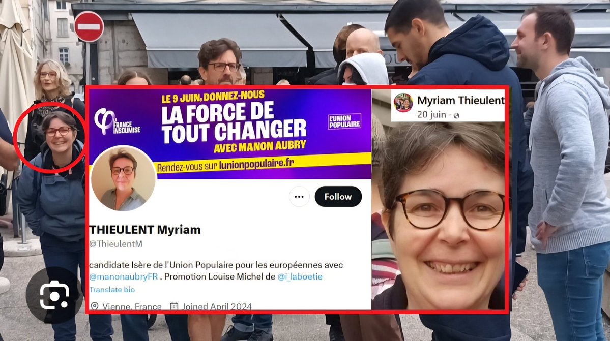 RubagottiAdrien's tweet image. C’est une véritable honte pour #LFI : celle qui avait troublé l’hommage à Philippine est aujourd’hui investie candidate aux #Municipales2026    #RN #vienne38 .