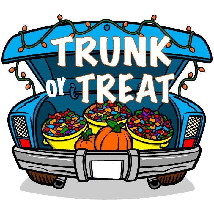 We are looking forward to Trunk-r-Treat this coming Sunday, 5:00-7:00 pm.
If you would like to do a trunk, please let Mr. Alex know.
You can still donate candy as well.

We hope to see you and your family on Sundat afternoon!