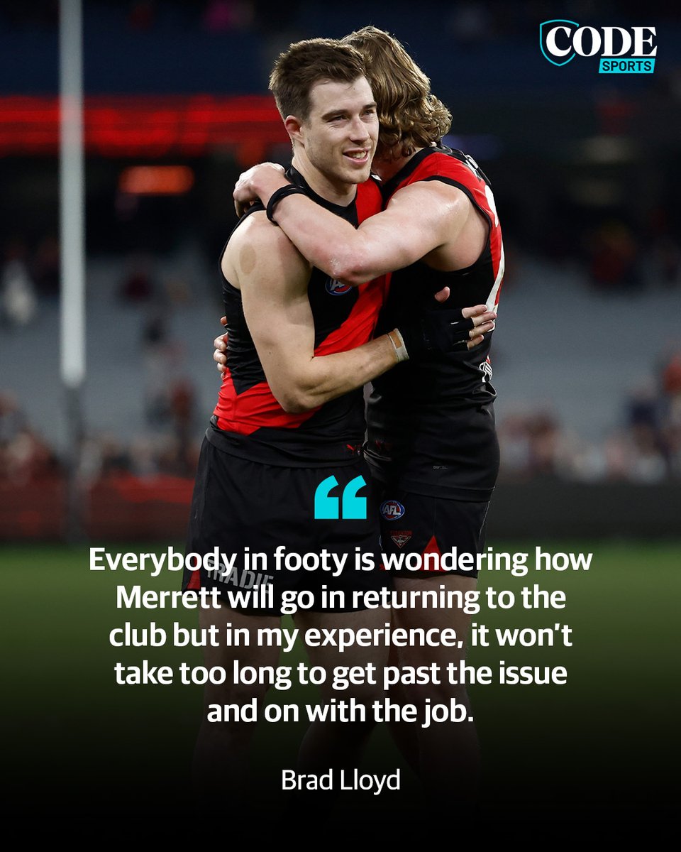 codeaflau's tweet image. Can Zach Merrett and the Dons make up after a heavy trade period?
From the non-trade and list management to high performance and the front office — former Carlton footy boss Brad Lloyd has unpacked the entire Essendon Football Club.
READ ▶️ bit.ly/43mXMRO