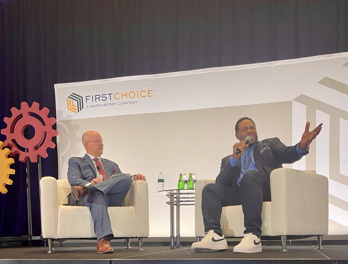 MarshBerryInc's tweet photo. FirstChoice members are tapping into the power of resilience, reinvention, and staying true to their values.

In this inspiring keynote at the FirstChoice In Motion Independent Agent Member Conference, Pro Football Hall of Famer @JeromeBettis36 goes beyond the gridiron with his powerful story – from growing up in Detroit and the heights of Super Bowl glory to the lessons learned along the way.