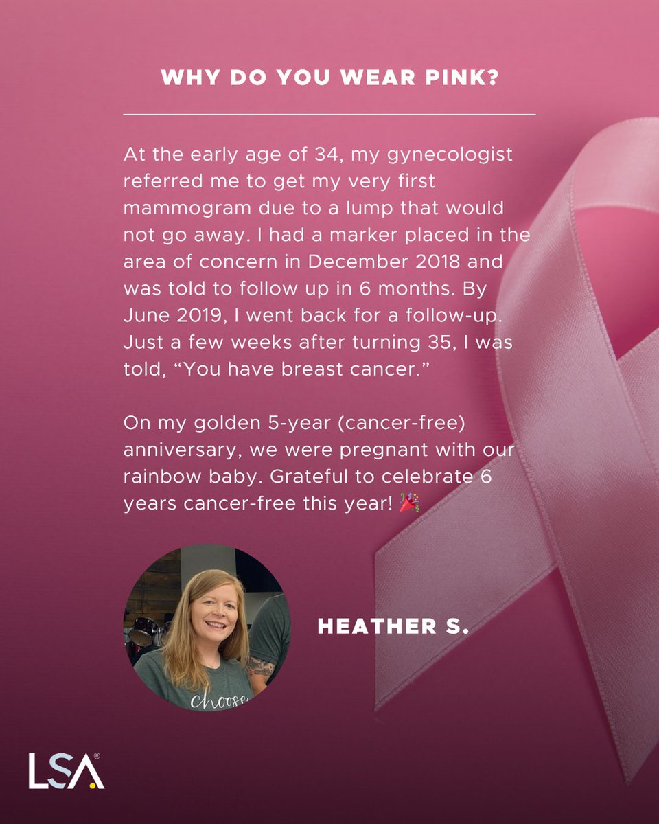 LSAWeb's tweet image. A time to amplify voices, share stories, and stand together. Today, and every day, we honor the power of clear understanding in every conversation, diagnosis, and moment of support. Here&apos;s what wearing pink means for our team 👉 okt.to/79FDfg

#BreastCancerAwareness