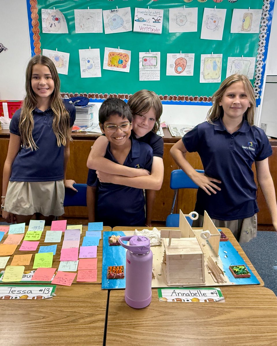 UnityDelray's tweet image. 5th grade brought history to life while studying Early American Civilizations! 🌎✨ Students built Aztec, Maya &amp;amp; Inca cities, then toured each other’s creations, sharing compliments &amp;amp; insights. 💛 #UnitySchoolFL #MustangPride #JoyOfLearning