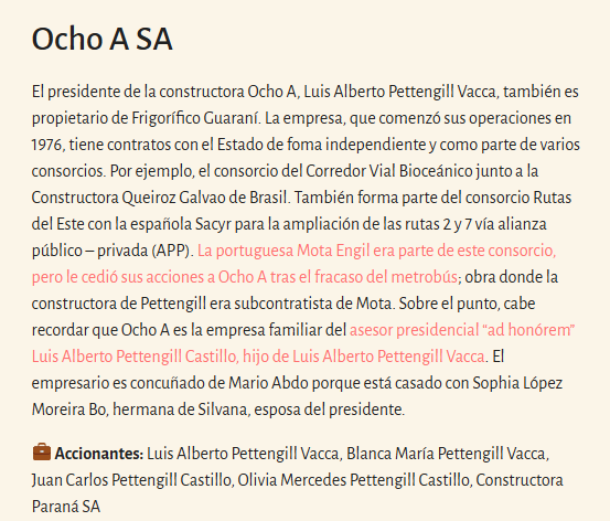 COMO PUTA UNA EMPRESA DONDE SU PRESIDENTE ES SENADOR DE LA NACION PUEDE ESTAR QUERIENDO GANAR UNA LICITACION ?

COMO MIERDA? ALGUIEN QUE ENTIENDA QUE ME EXPLIQUE POR DIOS !!!!!
