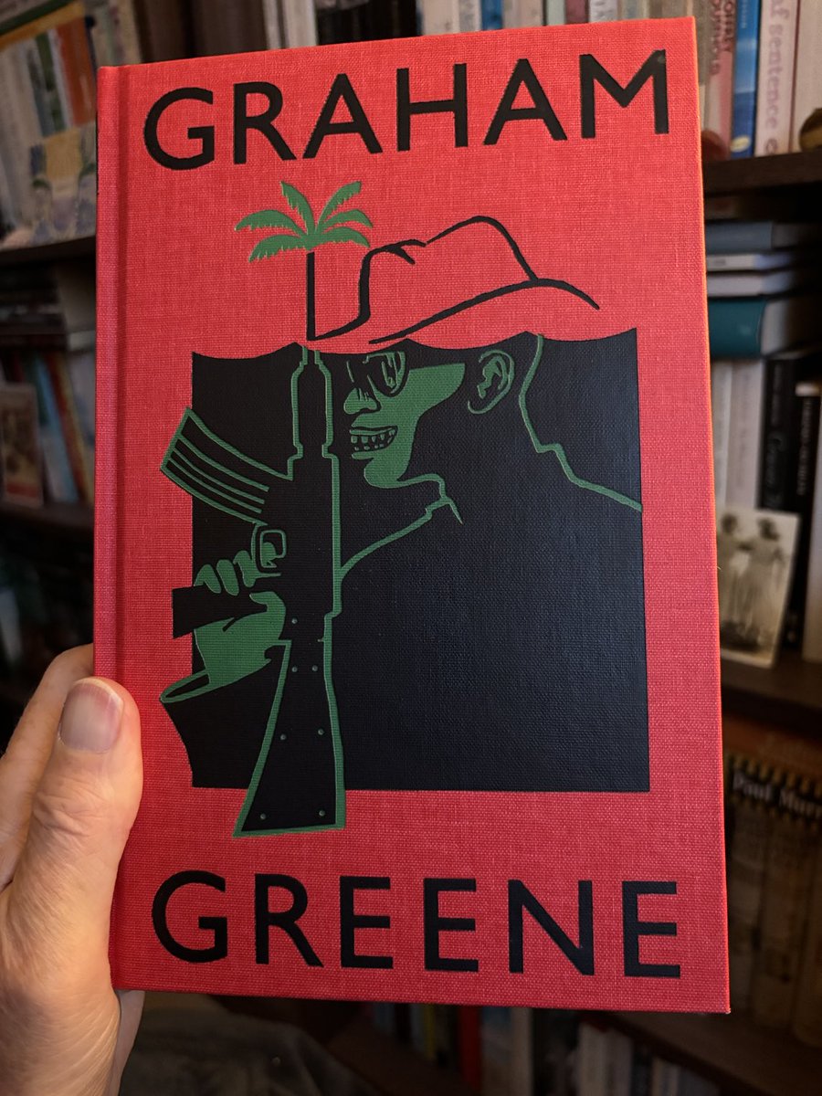 IanCallaway352's tweet photo. As autumn darkness descends towards the end of a stormy day, I am in an equally dark #Haiti with #GrahamGreene and #TheComedians. #Books #reading. https://t.co/cGOBDTBDaE