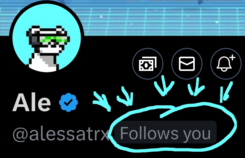 you reply to this tweet

I follow you

simple.