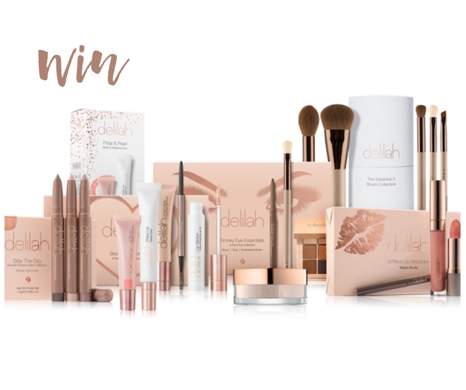 🎁 WIN! The Ultimate £500 delilah Beauty Bundle 🎁 muddystilettos.co.uk/reader-treats/…
Think rose-gold packaging, vegan formulas, and that signature delilah glow. 💕 Inside? Brushes, blush, shadow sticks, and the ultimate nude lip wardrobe, altogether worth £500.