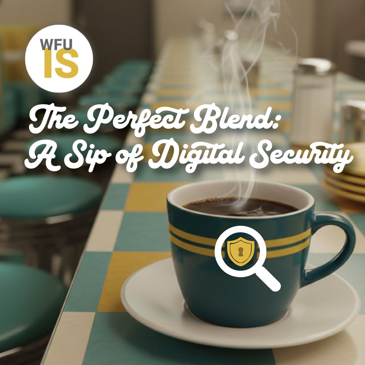 Join us on Tuesday, October 28, from 9 a.m. to 2 p.m. outside ZSR for coffee, tea, and the Mobile Wakerspace! IT specialists will be on hand to answer your questions and provide assistance while you grab swag, tshirts, and  @wakerspace will help you make buttons!