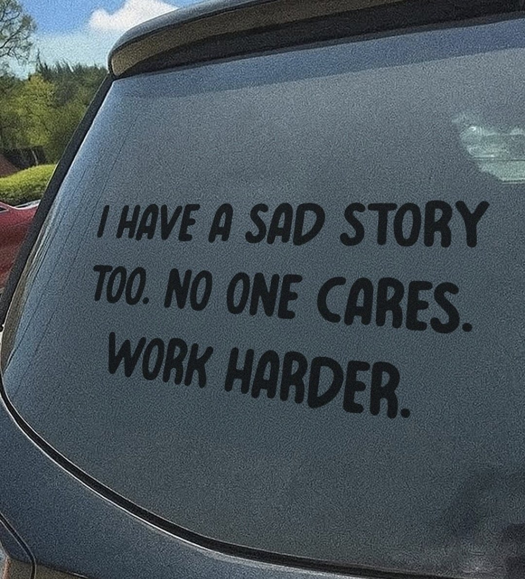 Work harder, bro.
