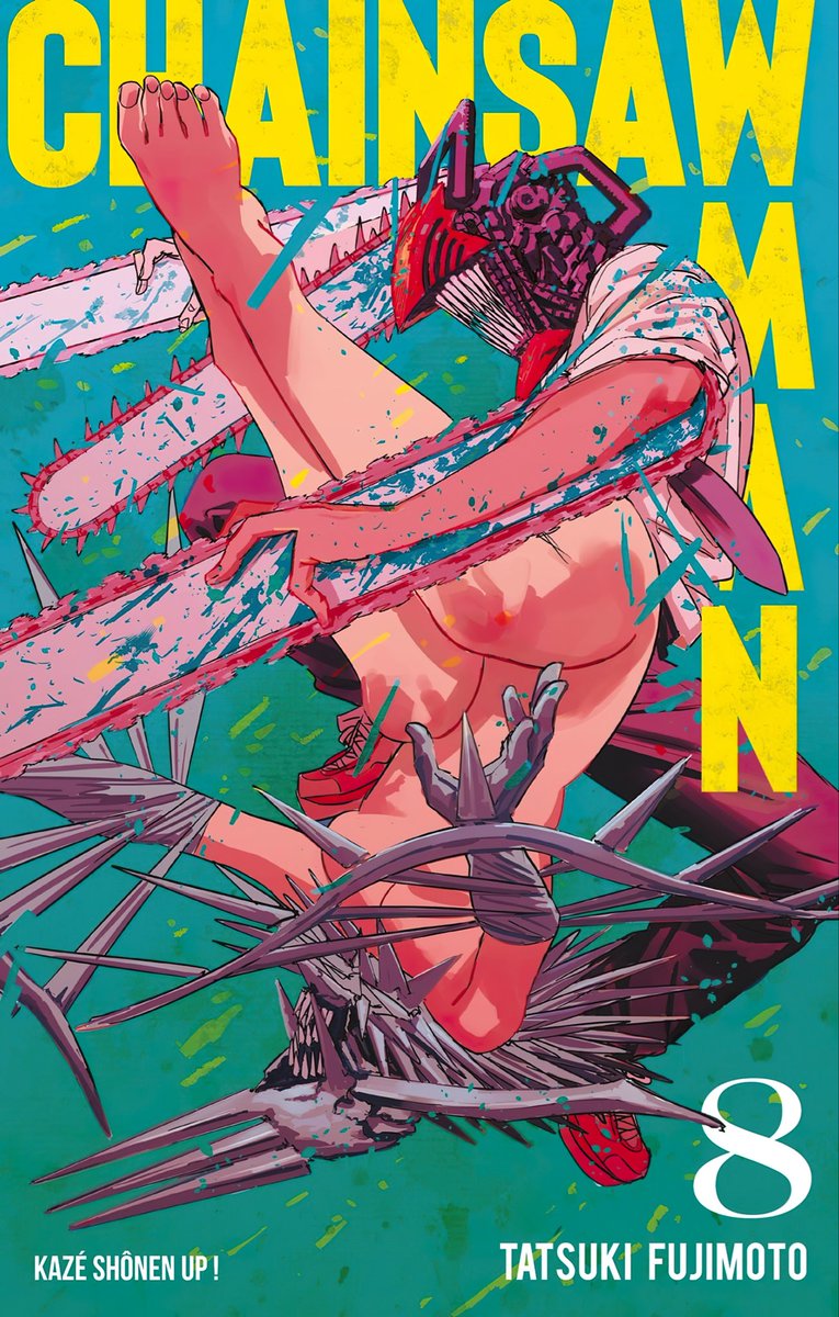 TellementGang's tweet photo. donc la saison 2 de Chainsaw Man c’est l’adaptation de ces tomes là ? Ah ok 🤣🤣🤣 https://t.co/vpepEkW7hl