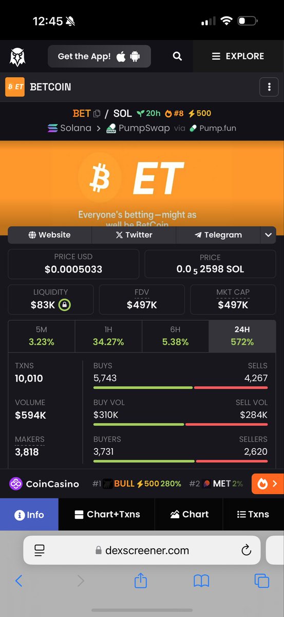 DaFlawlessWhale's tweet photo. $BETCOIN is a lifestyle it’s the only way to escape the matrix 

5GxEKLpgmkaWZDtv1HsRWDDbrEXrpDfapYwZQwvjpump

Load it tf up @SolBetcoin https://t.co/MBx1q9lhmL