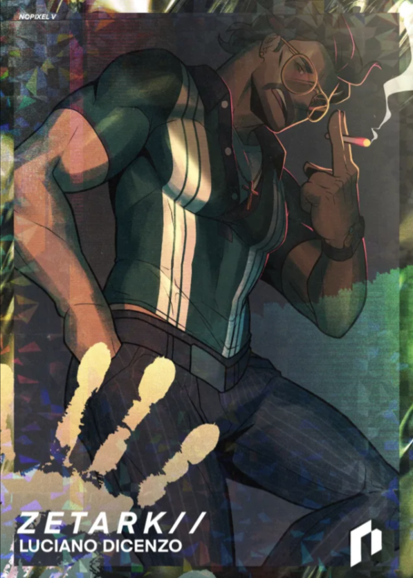 Big thanks again to <a href="/nopixel/">nopixel</a> for inviting me to NoPixel V! I'm excited for what's coming next 🔥🔥🔥 Also to the artist/s who worked on the card, you killed it!