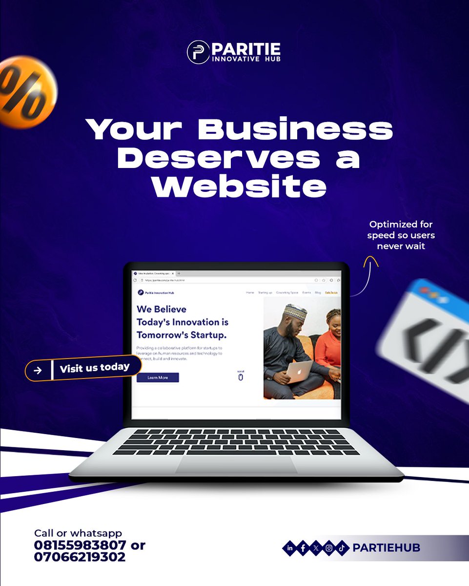paritiehub's tweet image. Your customers are online, your business should be too.
Let’s build your digital presence to connect you with your customers.
For more info on how we can help you, send a dm or email to info@paritie.com
#webdevelopment #webdevelopmentservices #brandvisibility #digitalgrowth
