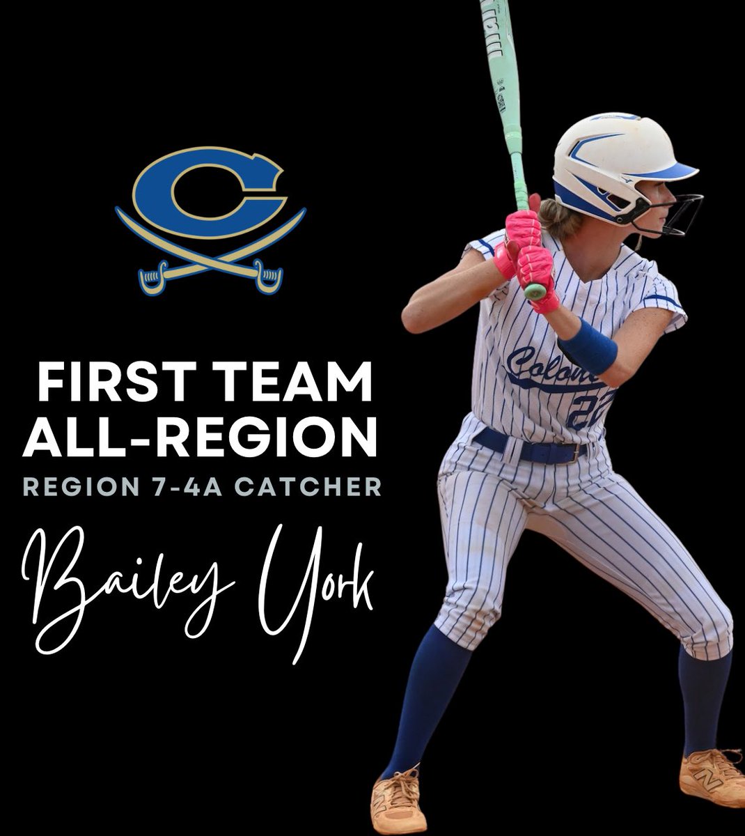 Congrats to our 1st team All- Region representatives!! Great job! 💙💙

KK Evans
<a href="/KylieGentry2028/">Kylie Gentry</a> 
<a href="/BaileyY44516327/">Bailey York</a>