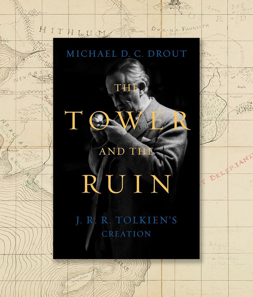 Reading an advanced copy of "The Tower and The Ruin" by Michael Drout for a future interview on his upcoming book. I can't wait to sit down and pick his brain on Tolkien. (I also can't believe I get to do these things!)

You can preorder here:
amzn.to/42J9Ix0