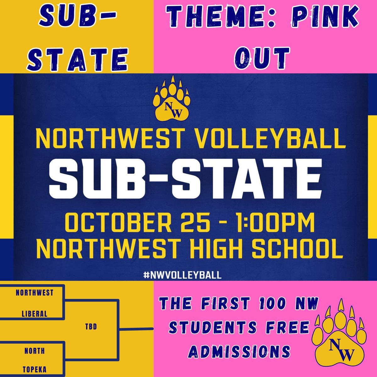 Northwest Grizzly Volleyball tweet media