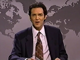 Well, the magazine P.O.V. came out this week, with a list of the best and worst jobs to have in the next century.

Their three best were, in this order: Multimedia Software Designer, Management Consultant, and Interactive Advertising Executive.

While their worst, for the third