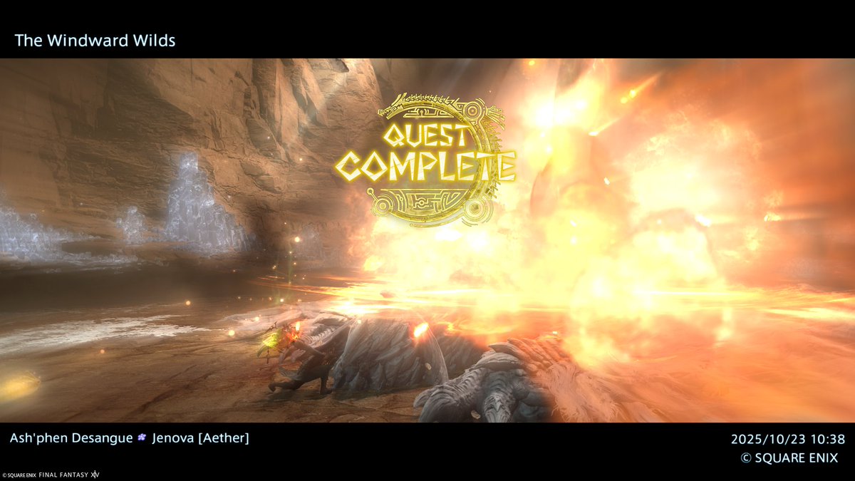Ocearen's tweet photo. This was a fun one to set up for gpose.
Good luck to all the entrants!
#FFXIVSweepstakes  #FFXIVxMHWilds https://t.co/gTRFjPXiwx