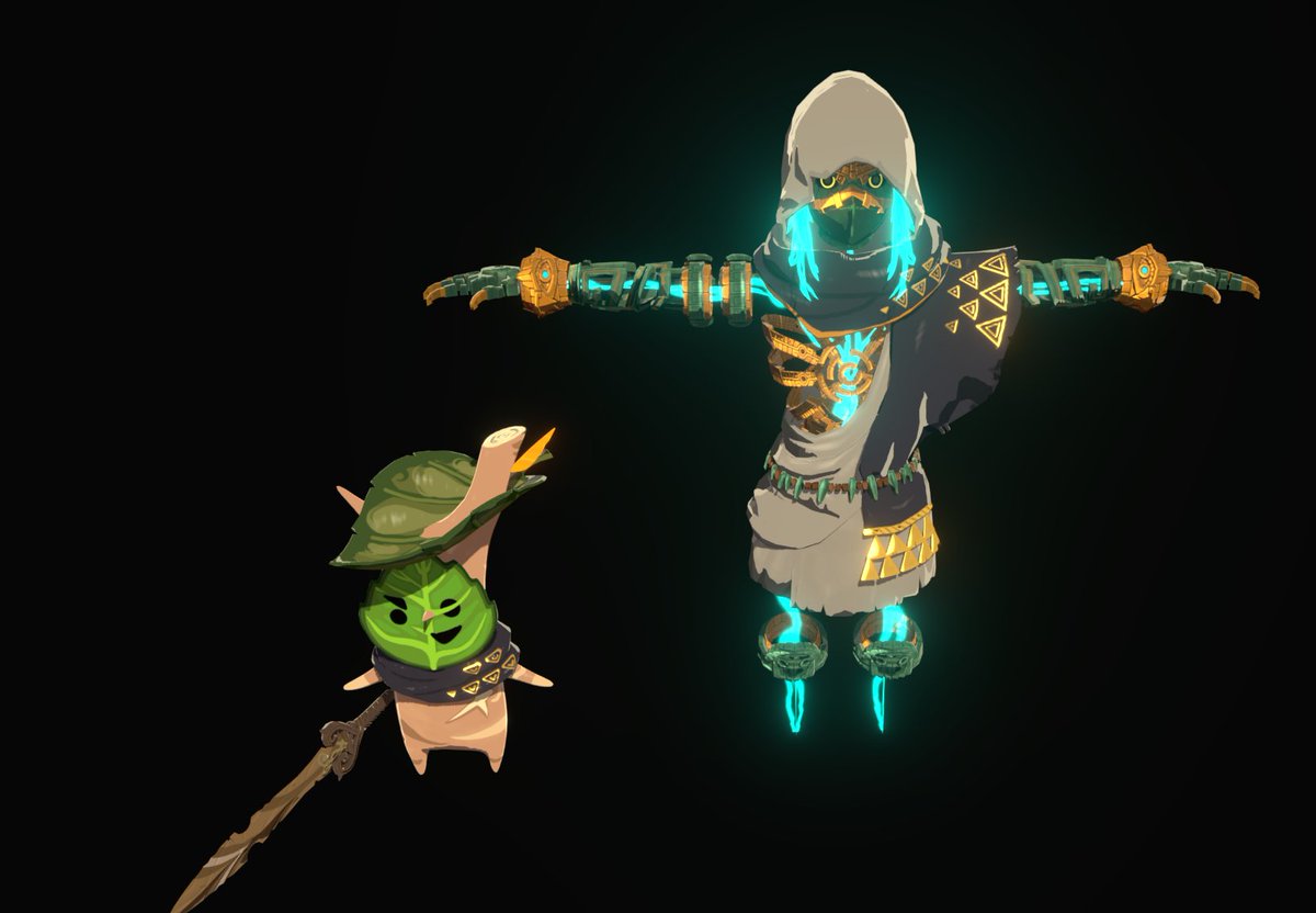 While I'm doing the BotW Link model, I wanted to do those two waiting for Hyrule Warriors Age of Imprisonment!
#ゼルダ無双封印戦記 #zelda #HyruleWarriors #TLOZ #Zelda #zeldafanart #totk #ゼルダの伝説 #blender #3D #b3d #3dartists #gameart #TearsOfTheKingdom