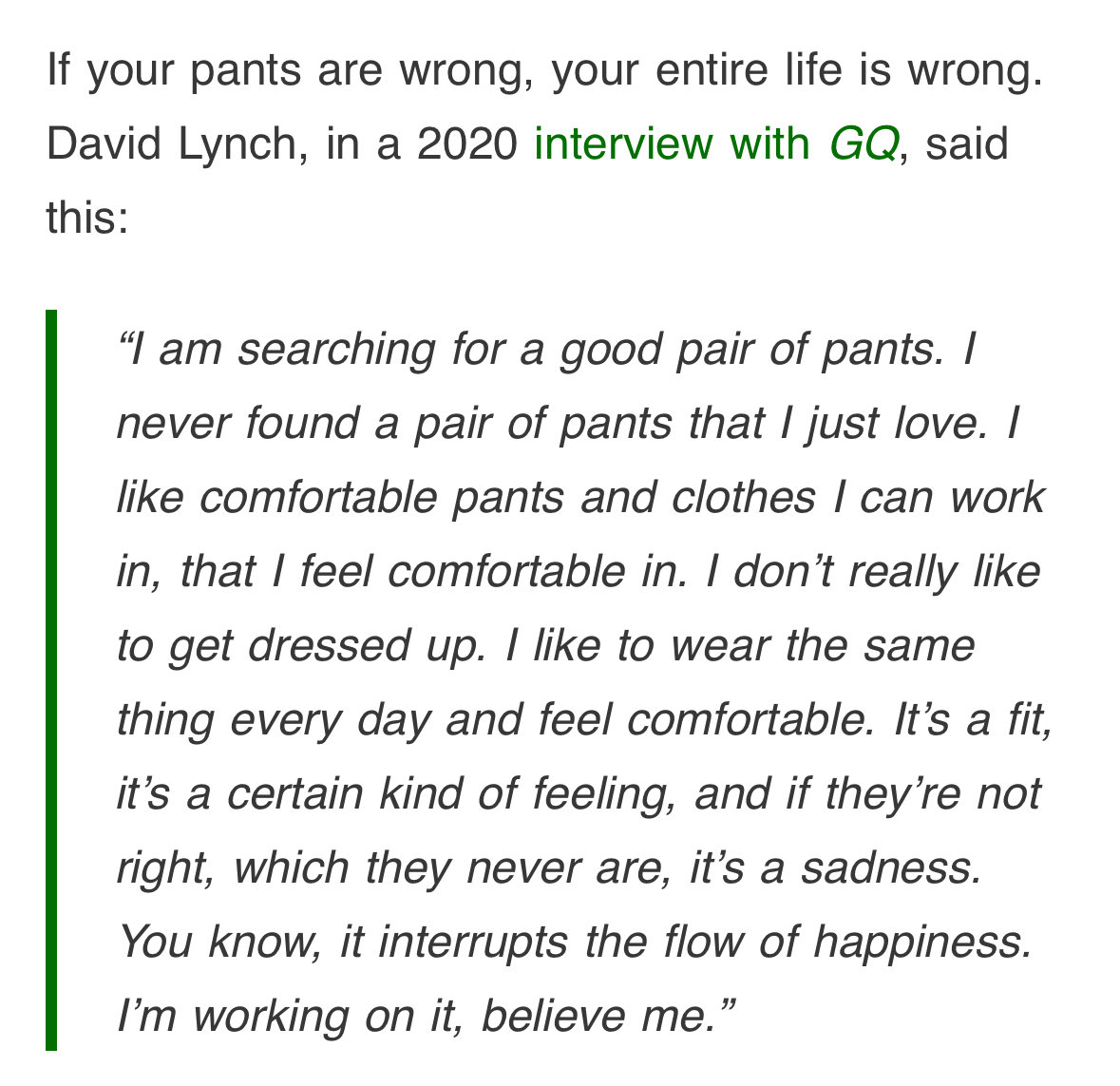 A universal struggle