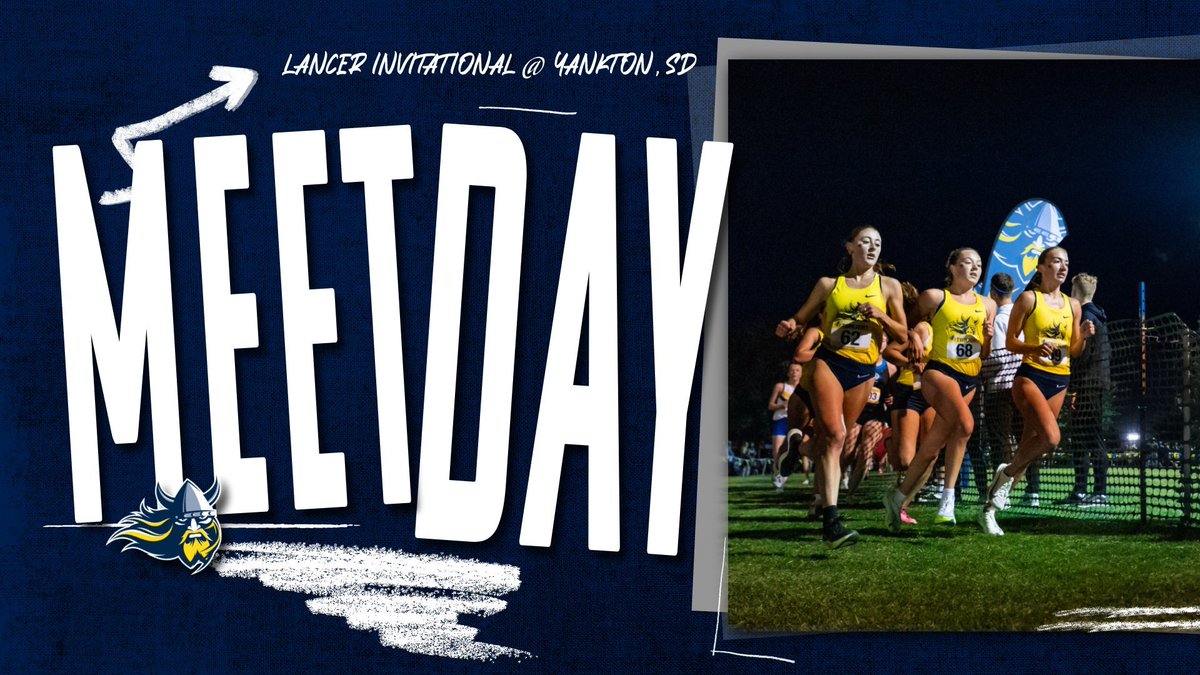 One more before championships!

⚔️: Lancer Invitational
📍: Yankton, S.D.
⌚️: Women 4 p.m./Men 4:40 p.m.

#BuildingChampions