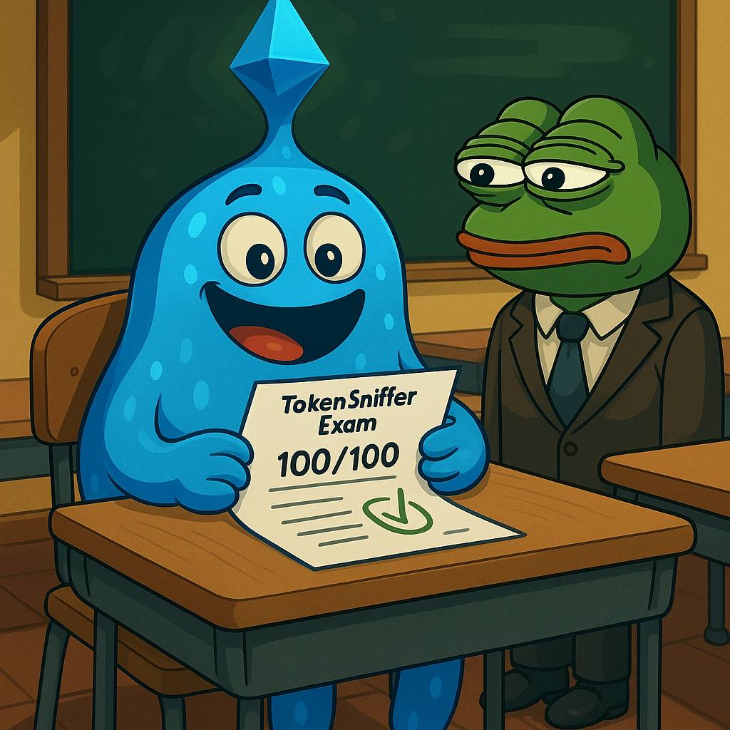 BLOBBA (@blobba_def1) on Twitter photo Step by step. We're building. 💧
BLOBBA scored 100/100 on TokenSniffer — verified, clean, and still building. Step by step. We're building. 💧
BLOBBA scored 100/100 on TokenSniffer — verified, clean, and still building.