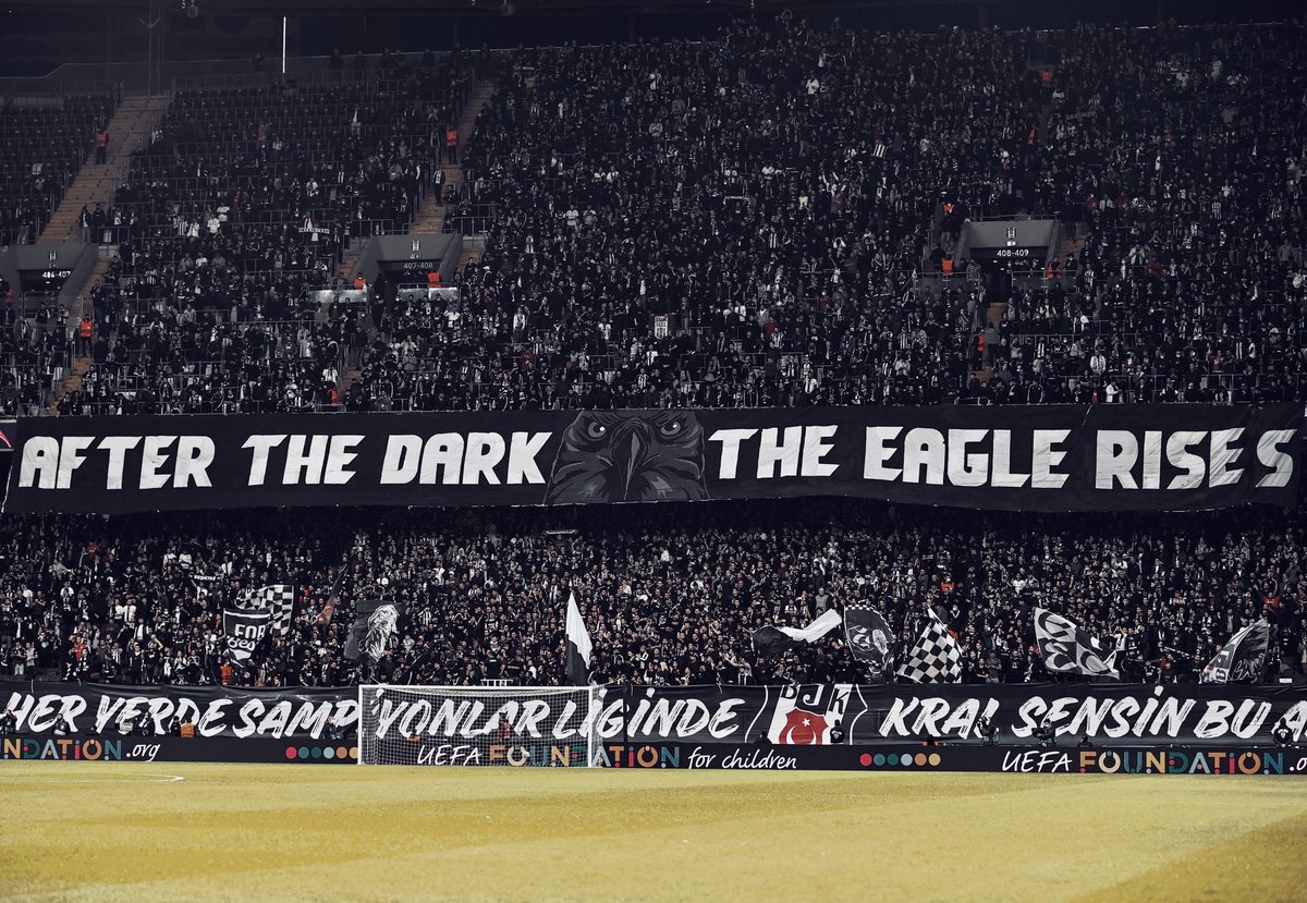 AFTER THE DARK, THE EAGLE RISES! 😎 #çArşı