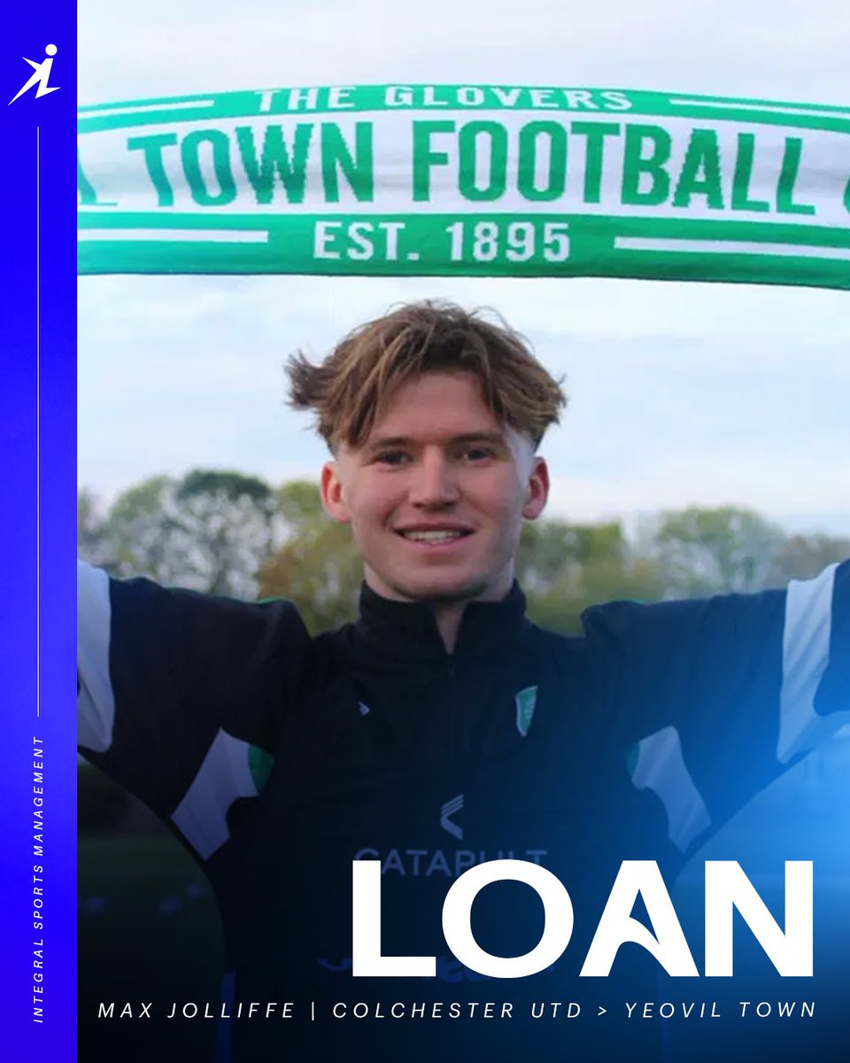 LOAN 🤝

We’re really pleased for Max Jolliffe as he joins <a href="/YTFC/">Yeovil Town FC</a> on a loan until the end of the season! 💚

Good luck Max! 👊