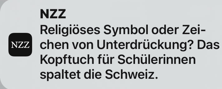 Nur naive Gutmenschen heissen das Kopftuch gut. Der Islam, linke Richter und Wohlmeinende sind die grösste Gefahr im 21. Jahrhundert.