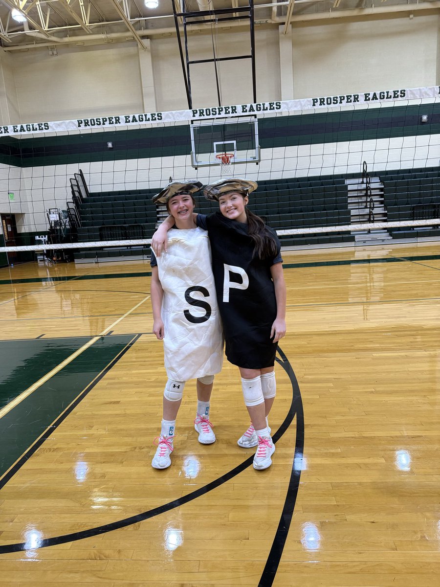prospervb's tweet image. We had a spooky good time at our Halloween themed practice this morning  👻🎃🌭🐈🧂
#PVB #FaithintheFight #PHS #Spooky