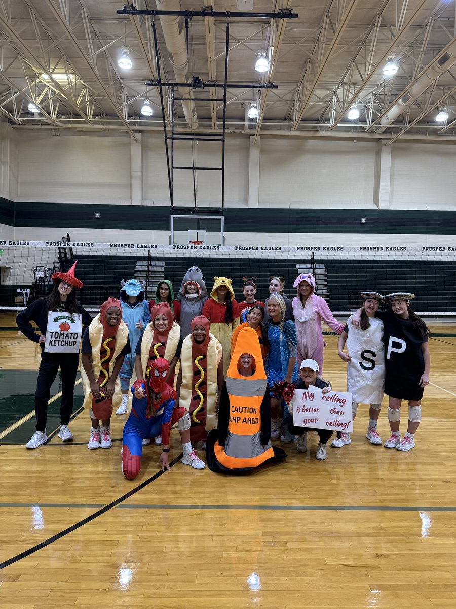 prospervb's tweet image. We had a spooky good time at our Halloween themed practice this morning  👻🎃🌭🐈🧂
#PVB #FaithintheFight #PHS #Spooky