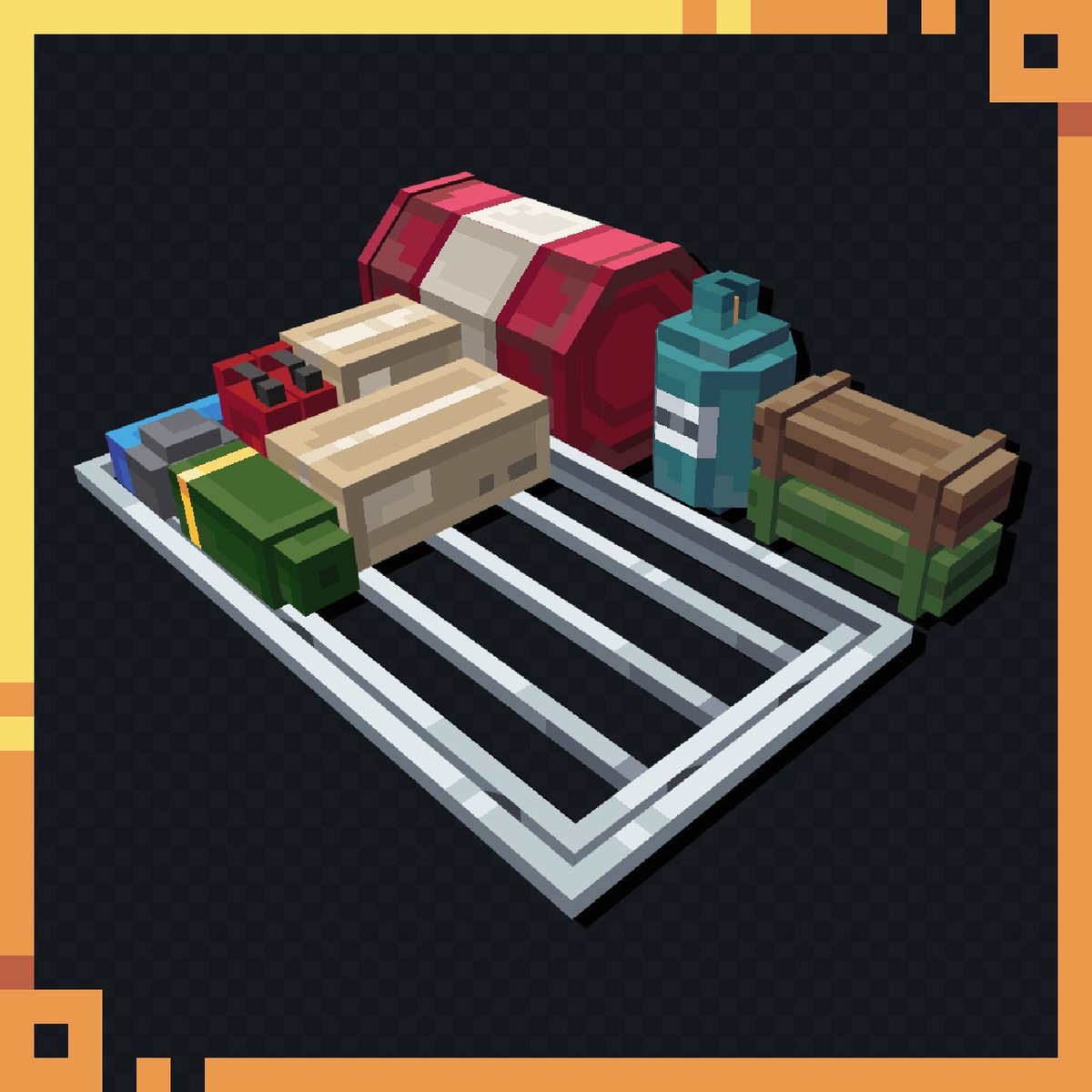 wangxizhidi_'s tweet image. #Blockbench #Minecraft #lowpoly #pixelart