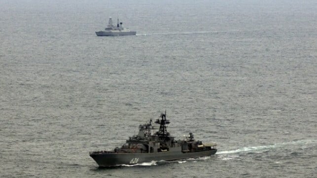 Mar_Ex's tweet image. UK Royal Navy Deploys Destroyer with NATO to Shadow Russian Warship

 #RoyalNavy #NATO #UKDefense #MilitaryNews #NavalOperations

maritime-executive.com/article/uk-roy…
