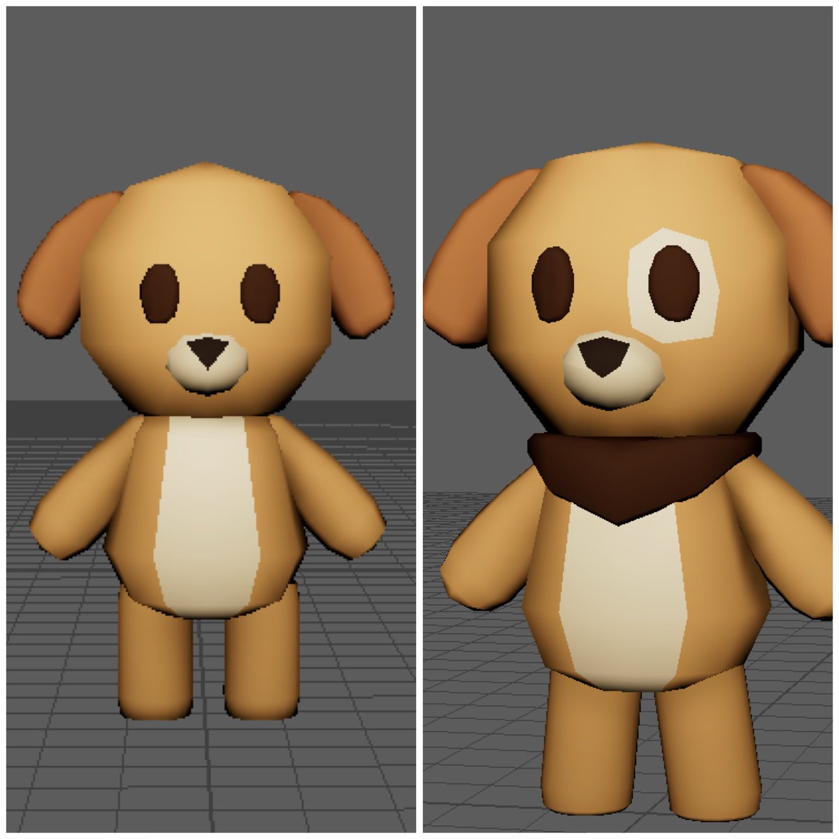 CreativeJon90's tweet photo. I’ll have to admit, I’m having fun with this project.

Two versions here, I wanted to add personality to this character but also keep it super simple.

#indiegame #gamedev #cozygame
#gameaboutdogs https://t.co/d8N5rv8apR