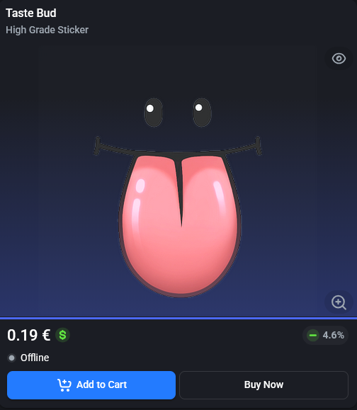 RepentForLust's tweet image. INVEST IN TASTEBUD! Tastebud is the next IG holo! #CSGO #CS2