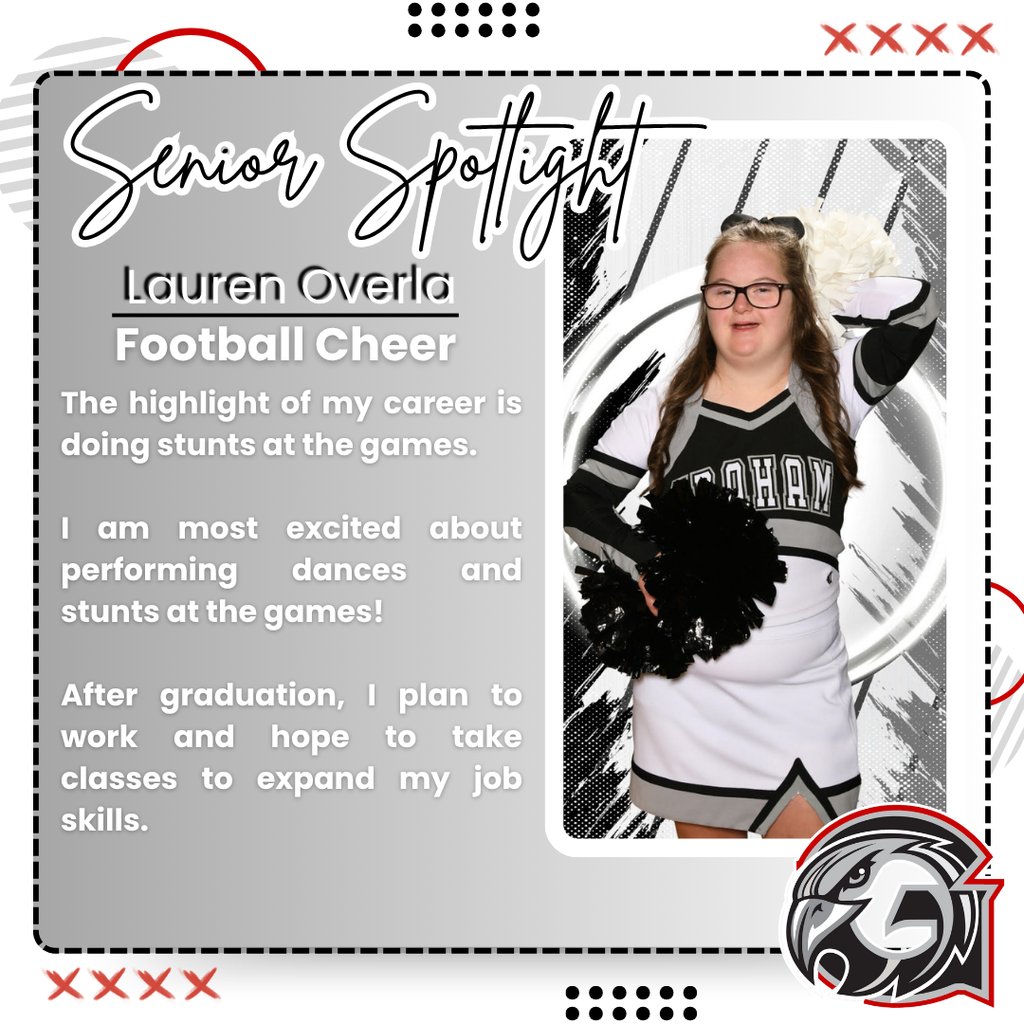 Congrats, Lauren! 🦅