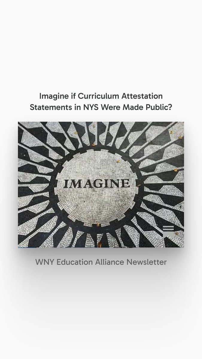 Did you know <a href="/NYSEDNews/">NYS Education Department</a> collected data from  districts on what reading curricula they use but don't make it public?

It's important to make the Attestation Statements public, just as districts are asked to make cell phone policies public.

<a href="/GovKathyHochul/">Governor Kathy Hochul</a>

wnyeducationalliance.substack.com/p/imagine-if-c…