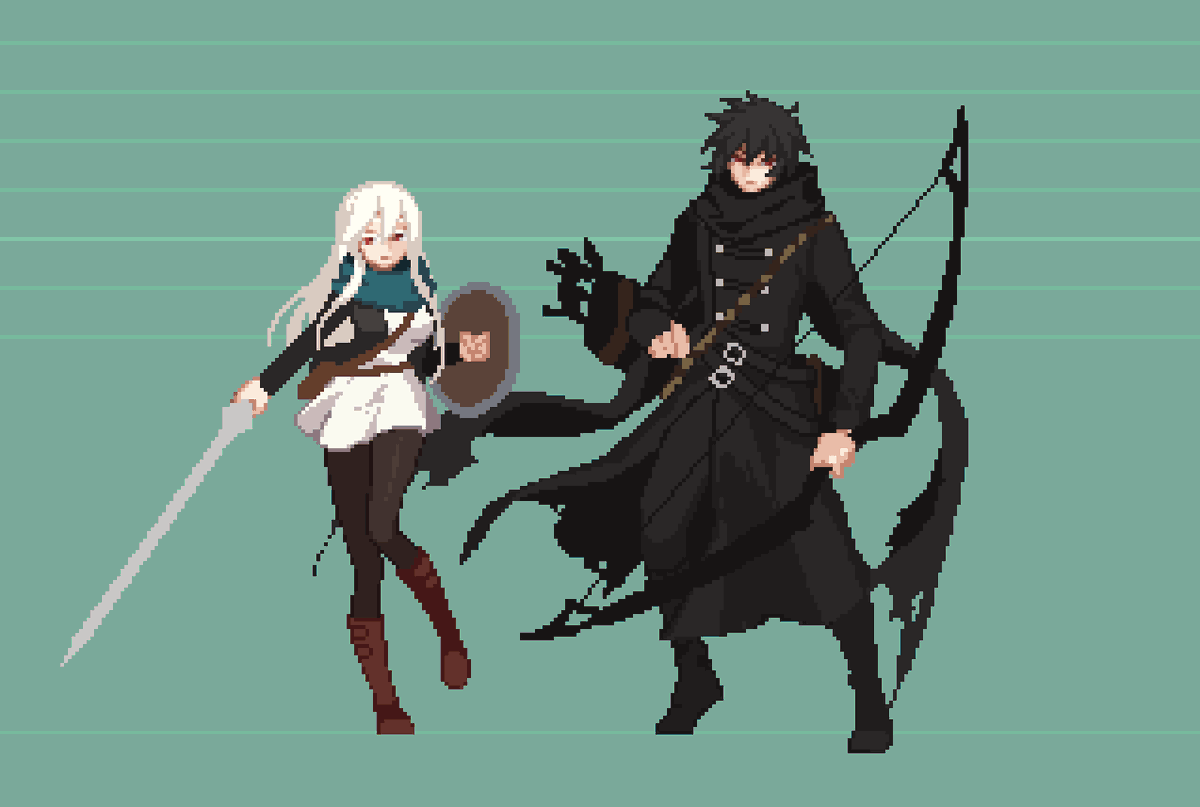 Yuruling_dot's tweet image. #pixelart #ドット絵 #도트 #픽셀아트 #Enraviel
작중 최악의 망한사랑 페어ㅠㅠ