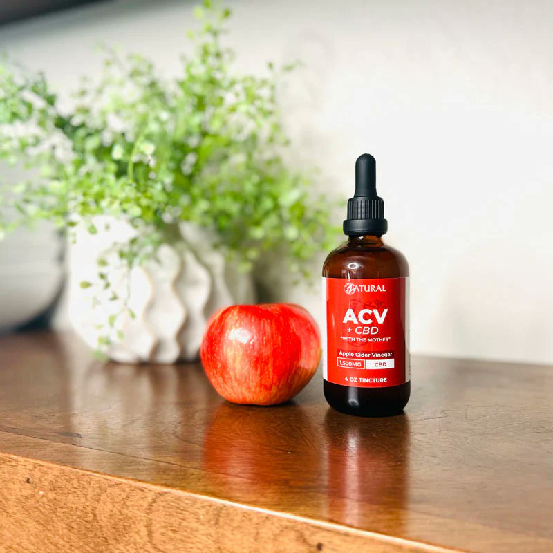 ZaturalOfficial's tweet photo. Elevate your wellness with Zatural Apple Cider Vinegar + CBD Tincture! 🍎📷Shop: https://t.co/ll5YWXg2t2 #NaturalDetox https://t.co/g1je4OrzrR