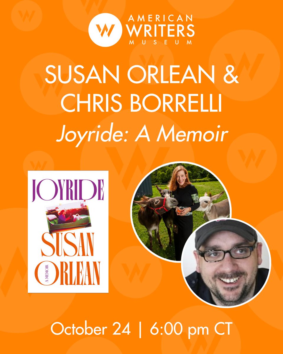 Join us tomorrow to hear bestselling author <a href="/susanorlean/">Susan Orlean</a> discuss her new memoir, JOYRIDE! Orlean will be interviewed by Chris Borrelli of the <a href="/chicagotribune/">Chicago Tribune</a>. Right now, take advantage of our FLASH SALE! Until 10 AM tomorrow, in person tickets are 50% off! hubs.ly/Q03PWgnn0