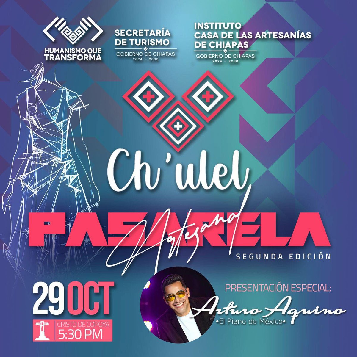Tenemos pasarela este miércoles 29 en el <a href="/CristodeChiapas/">Cristo de Chiapas</a> los esperamos entrada libre
